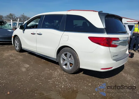2019 Honda Odyssey Ex из США, поврежденный, VIN 5FNRL6H50KB021856